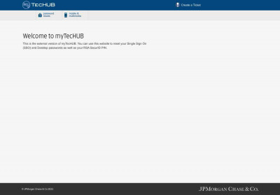 myTecHUB - JPMorgan Chase myTecHUB - JPMorgan Chase