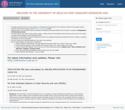 PG Admission Portal. PG Admission Portal.