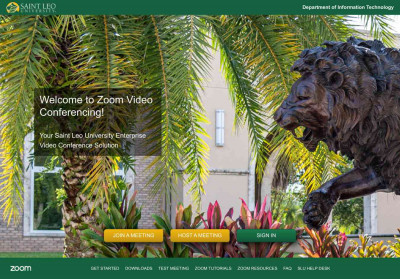 Saint Leo University Zoom Saint Leo University Zoom