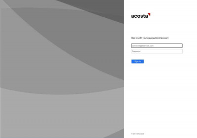 Acosta - ServiceNow Acosta - ServiceNow