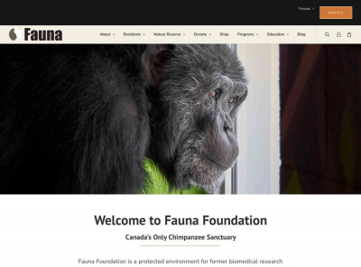 Fauna Foundation - Canada's Only Chimpanzee Sanctuary Fauna Foundation - Canada's Only Chimpanzee Sanctuary