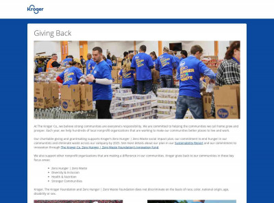 The Kroger Foundation The Kroger Foundation