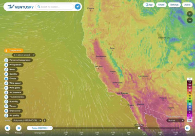 Ventusky - Wind, Rain and Temperature Maps Ventusky - Wind, Rain and Temperature Maps