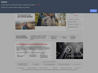 Santander Private Banking: Home Santander Private Banking: Home