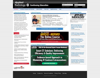 Applied Radiology - Education Center Home Applied Radiology - Education Center Home