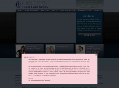 Financial Information - Gulf Coast Facial & Oral Surgery Financial Information - Gulf Coast Facial & Oral Surgery