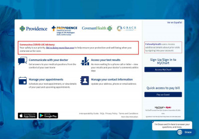 Guest Pay - MyChart - Login Page - Providence Guest Pay - MyChart - Login Page - Providence