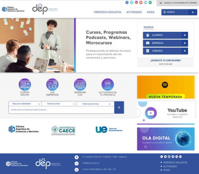 Cámara Argentina de Comercio y Servicios - Capacitación ... Cámara Argentina de Comercio y Servicios - Capacitación ...