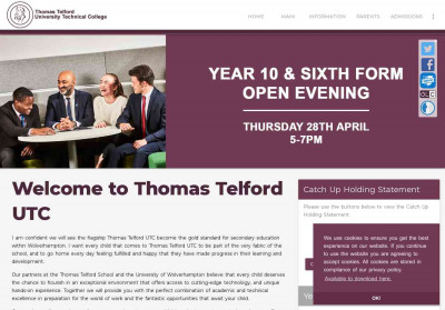 Thomas Telford UTC: Home Thomas Telford UTC: Home