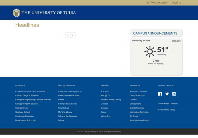google-plus - The University of Tulsa google-plus - The University of Tulsa