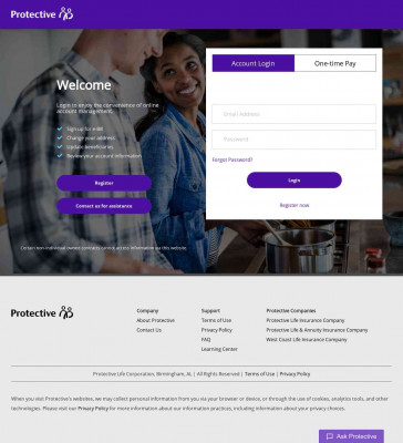 Make a one-time payment - Protective Life Make a one-time payment - Protective Life