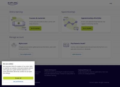 Log in - MyKaplan Log in - MyKaplan