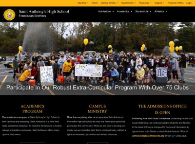 St. Anthony's High School: Welcome to St. Anthony's HS St. Anthony's High School: Welcome to St. Anthony's HS