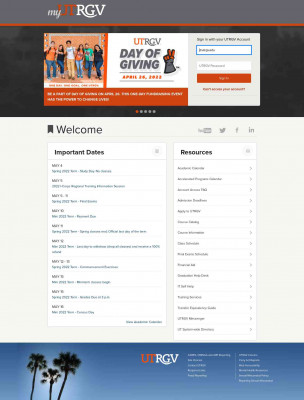 UTRGV Account - University of Texas Rio Grande Valley UTRGV Account - University of Texas Rio Grande Valley