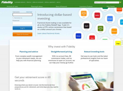 Fidelity Investments - Retirement Plans, Investing, Brokerage ... Fidelity Investments - Retirement Plans, Investing, Brokerage ...