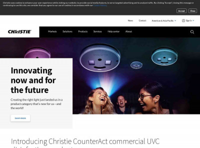 Christie Digital: Audio visual solutions that inspire Christie Digital: Audio visual solutions that inspire