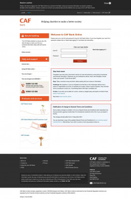 CAF Bank Online CAF Bank Online