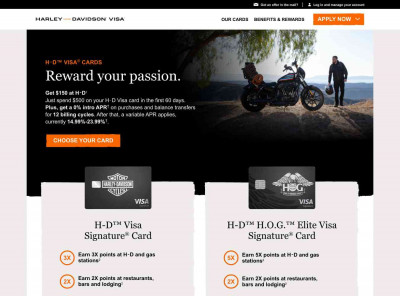 Harley-Davidson® Visa Credit Card from U.S. Bank Harley-Davidson® Visa Credit Card from U.S. Bank