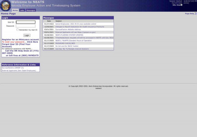 Welcome to NEATS - NEATS View Message Welcome to NEATS - NEATS View Message