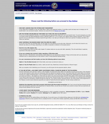 U.S. Department of Veterans Affairs - Debt Management ... U.S. Department of Veterans Affairs - Debt Management ...