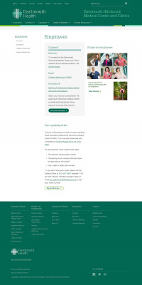 Employees | Dartmouth-Hitchcock Employees | Dartmouth-Hitchcock