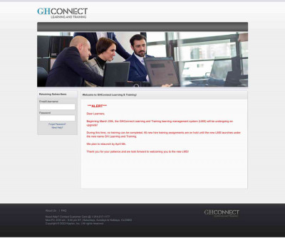 Login - GHConnect Learning and Training Login - GHConnect Learning and Training