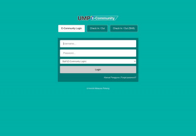 E-COMMUNITY - UNIVERSITI MALAYSIA PAHANG E-COMMUNITY - UNIVERSITI MALAYSIA PAHANG