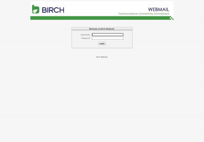 Birch Webmail Birch Webmail