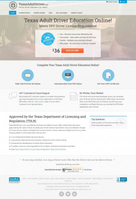 Online Driver Ed Course - Texas Adult Driver Education Online Driver Ed Course - Texas Adult Driver Education