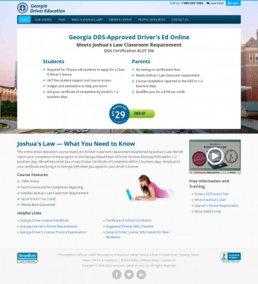 Joshua's Law Course | Georgia Drivers Ed Online Joshua's Law Course | Georgia Drivers Ed Online