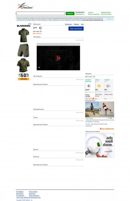 NetZero Mobile Webmail - Login Page NetZero Mobile Webmail - Login Page