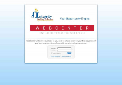 WebCenter will not be available to you until you have received ... WebCenter will not be available to you until you have received ...