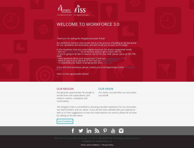 Welcome to Workforce 3.0 Welcome to Workforce 3.0