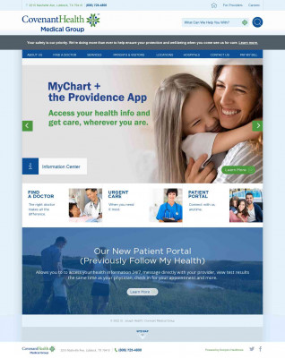 Employee Information - Covenant Medical Group Employee Information - Covenant Medical Group
