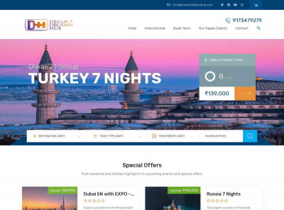 Dream Holidays Hub – Make your tour memorable Dream Holidays Hub – Make your tour memorable