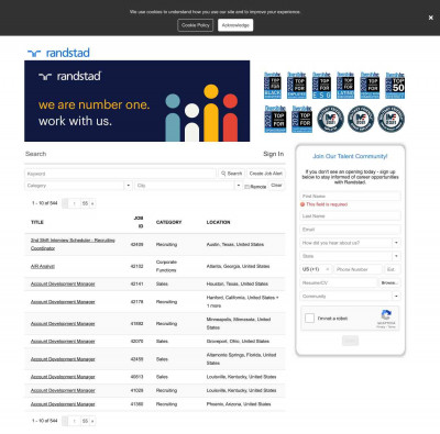 Login at Randstad US Login at Randstad US