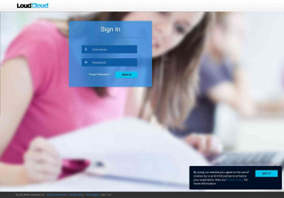 LoudCloud Systems: Log In LoudCloud Systems: Log In