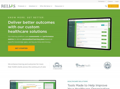 Relias: Healthcare Training and Performance Solutions Relias: Healthcare Training and Performance Solutions