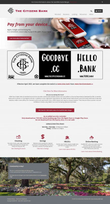The Citizens Bank: Home The Citizens Bank: Home
