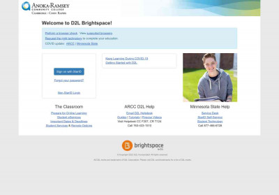 D2L Brightspace Login for Anoka-Ramsey Community College D2L Brightspace Login for Anoka-Ramsey Community College