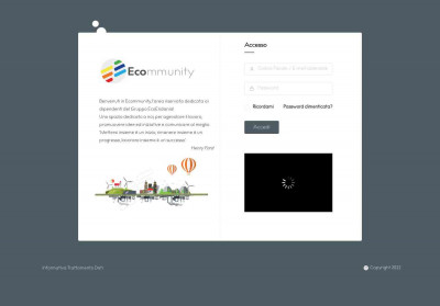 ECOmmunity: Accedi ECOmmunity: Accedi