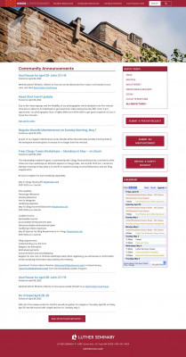Announcements – Page 296 - Inside Luther Seminary Announcements – Page 296 - Inside Luther Seminary
