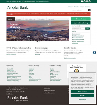 Mobile and Online Banking Mobile and Online Banking