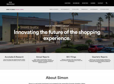 Investor Overview | Simon Property Group, Inc. Investor Overview | Simon Property Group, Inc.