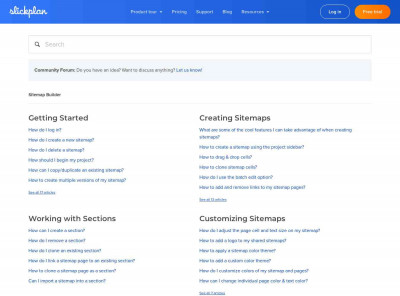 Account & Settings - Slickplan Help Account & Settings - Slickplan Help