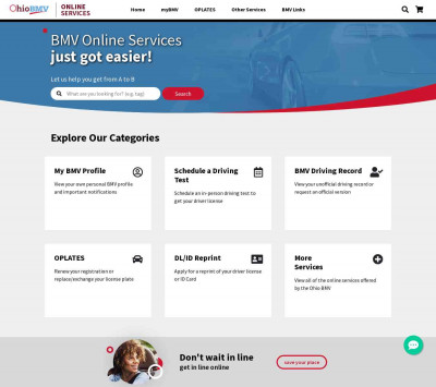 Ohio BMV - Online Services Ohio BMV - Online Services