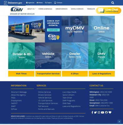 Fees - Delaware Division of Motor Vehicles Fees - Delaware Division of Motor Vehicles