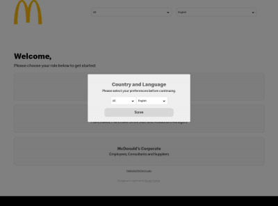 MCD login MCD login