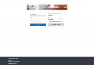 Forgotten password - Moodle @ CW Forgotten password - Moodle @ CW