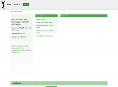 Golf Website Golf Website